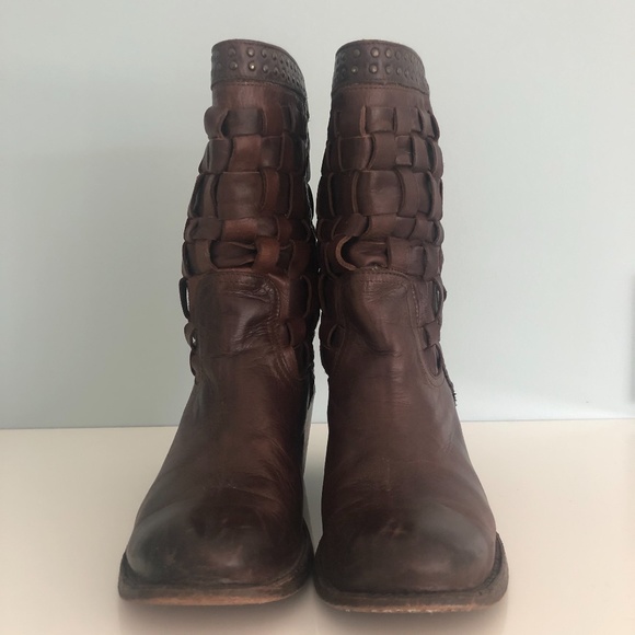 Woven Frye Boots - Picture 2 of 7